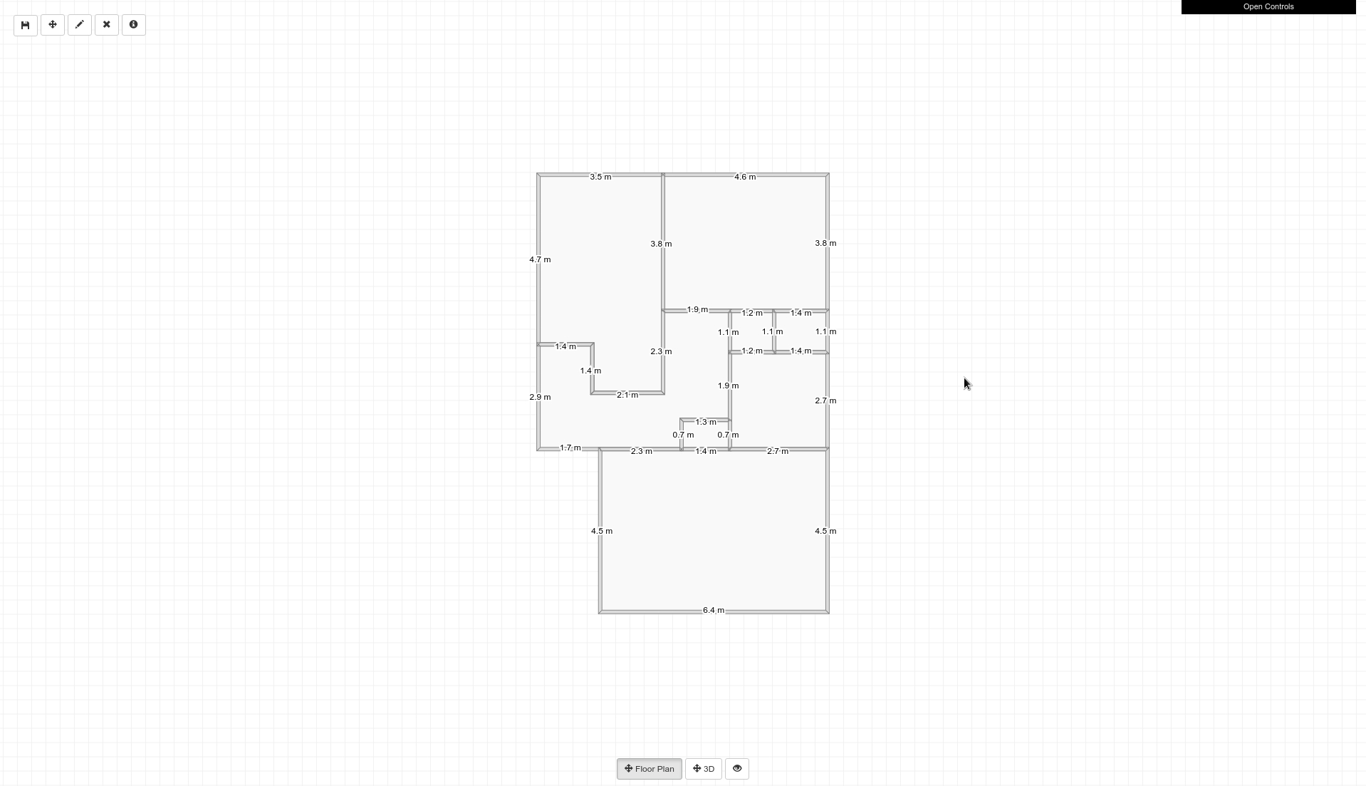 2D Floor Plan